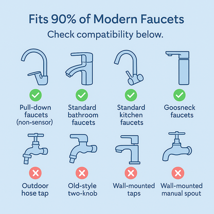 SilkSplash™ 1080° Face-Wash Beauty Faucet Extender