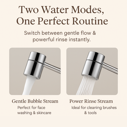SilkSplash™ 1080° Face-Wash Beauty Faucet Extender