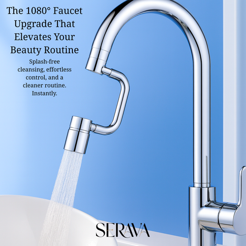 SilkSplash™ 1080° Face-Wash Beauty Faucet Extender